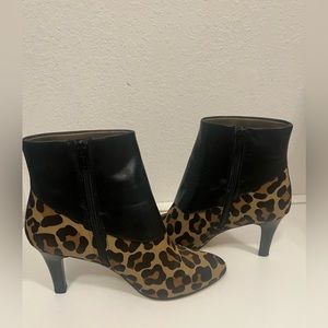 CHICOS CALF HAIR BOOTIES